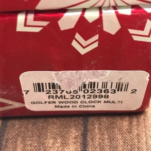 Relic Solid Wood Desk Clock - Picture 7 of 8